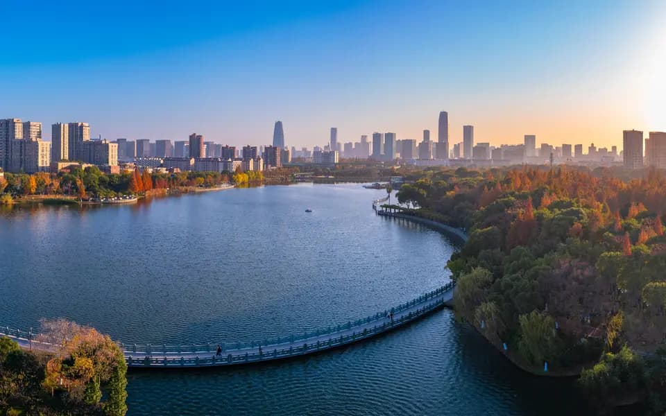 Ningbo skyline